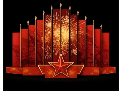 Флагшток День победы #1
