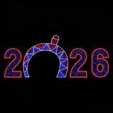 Световая фотозона 2026 арка "Калейдоскоп"