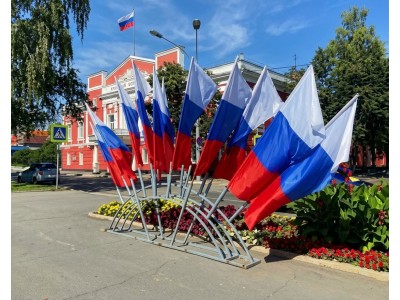 Флагшток Триколор